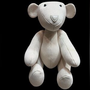 Gucci Cream GG Plush Teddy Bear
